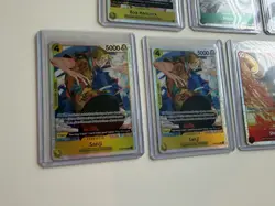 One Piece CCG SR Card Lot Collection - Boa Hancock Nami Shanks Brook Near Mint - Image 3