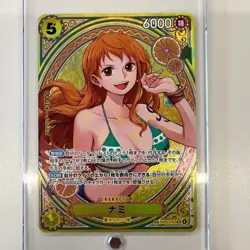 One Piece Card Game Nami SP Alt Art EB03-053 SR Heroines Edition Japanese NM - Image 1