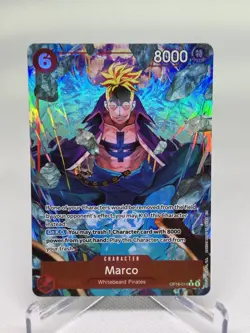 Marco OP16-014 One Piece TCG | Special Rare Alt Art Foil - Image 1