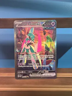 Iron Valiant ex Special Illustration Rare 249/182 - Pokemon - Paradox Rift - NM - Image 1