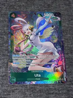 Uta (Alternate Art) OP13-023 SR Carrying On His Will One Piece Foil NM - Image 1