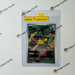 Pokemon Pikachu 173/165 Scarlet & Violet 151 Illustration Rare Full Art - Image 1