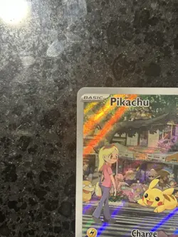 Pokemon Pikachu 173/165 Illustration Rare Full Art Holo Scarlet & Violet 151 - Image 2