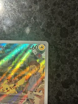 Pokemon Pikachu 173/165 Illustration Rare Full Art Holo Scarlet & Violet 151 - Image 3