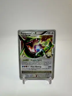 Pokemon TCG Supreme Victors Rayquaza C Lv.X Holo Ultra Rare 146/147 LP Condition - Image 1