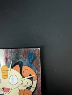 Meowth #52 - BLUE Logo - Holo - TOPPS Pokemon Card LP - Image 3