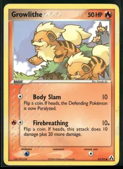 Growlithe Common Legend Maker 55/92 LP - Image 1