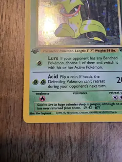 Victreebel 14/64 Holo Rare Jungle Pokemon 1st Edition Holo NM / LP - Image 5