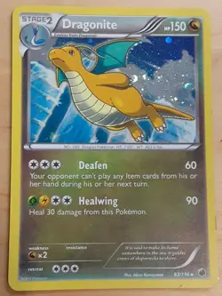 Dragonite 83/116 - Alternate HOLO Rare Promo - Plasma freeze - LIGHTLY PLAYED LP - Image 1