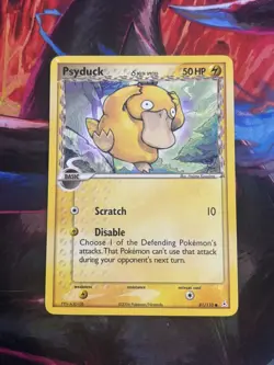 Pokemon Card Psyduck (Delta Species) LP Holon Phantoms 81/110 - Image 1