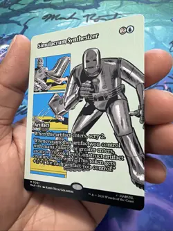 Simulacrum Synthesizer (Borderless) Marvel Universe Eternal-Legal Regular - Image 3