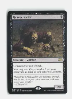 Gravecrawler 78 Double Masters 2022 MTG NM - Image 1