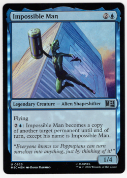 Impossible Man FOIL 0625 Marvel Super Heroes (MSC) MTG NM/M - Image 1