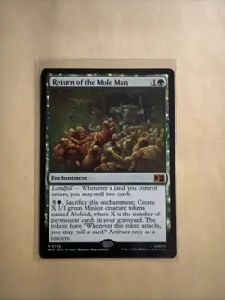 MTG Return of the Mole Man MSC 0729 R NM Regular - Image 1