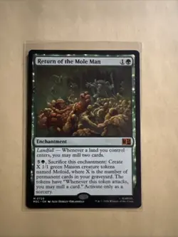 MTG Return of the Mole Man MSC 0729 R NM Regular - Image 2