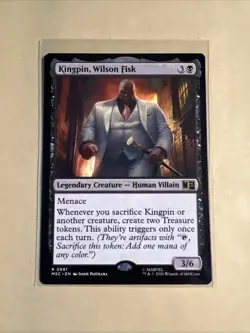 MTG Kingpin, Wilson Fisk MSC 0661 R NM Regular - Image 2