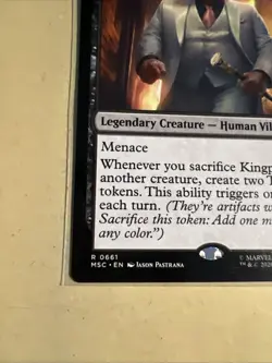 MTG Kingpin, Wilson Fisk MSC 0661 R NM Regular - Image 3