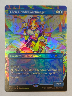 MTG - Secret Lair: Faerie, Faerie, Faerie Rad - Glen Elendra Archmage - FOIL - Image 1