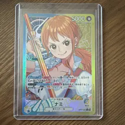 ONE PIECE Card Game Nami Alt Art OP11-041 L A Fist of Divine Speed Japanese - Image 1