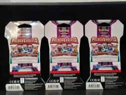 Pokemon Scarlet & Violet Paldea Evolved Chien-Pao Sleeved Booster 3 Packs Sealed - Image 2