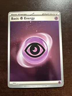 Psychic Energy SVE005 Cosmos Holo NM Pokemon TCG Scarlet & Violet 151 No Swirls - Image 1