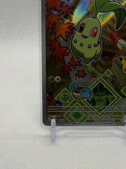 Chikorita#46 - ME: Mega Evolution Promo (MEP) Black Star Promo Holo Pokemon Card - Image 4