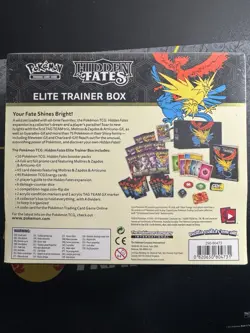 2019 POKEMON TCG SUN & MOON HIDDEN FATES ELITE TRAINER BOX ETB FACTORY SEALED - Image 2