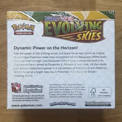 Pokemon TCG Evolving Skies Booster Box - New Sealed + Acrylic Case (36 Packs) - Image 3