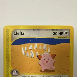 Pokemon TCG - Cleffa (48/144) Skyridge Expedition Base Set - Regular Rare - NM - Image 5