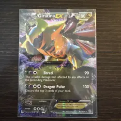 Pokemon TCG Giratina EX 92/124 Dragons Exalted Holo Ultra Rare - Image 1