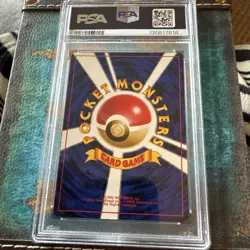 1999 POKEMON JAPANESE YAMABUKI CITY GYM DECK SABRINA'S ALAKAZAM-HOLO 65 PSA 9 - Image 2