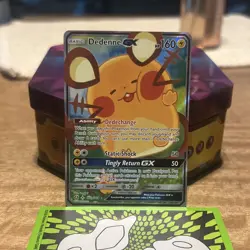 The Pokemon Company Dedenne GX 57/214 Ultra Rare Holo HP 160 EN - Image 1