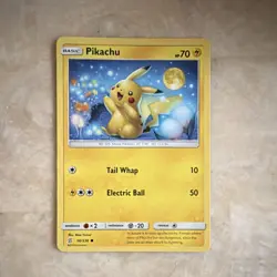 Pokemon TCG Pikachu — 56/236 — 2019 — Sun and Moon Unified Minds — NEAR MINT - Image 1