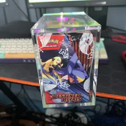Pokemon TCG S&V DESTINED RIVALS Booster Box sealed w/ Acrylic case - Image 5