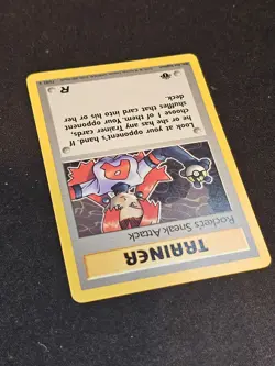 Pokemon TCG Rocket's Sneak Attack 72 Team Rocket 1st Ed MNear Mint (non-holo) - Image 3