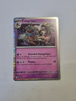 Cofagrigus 040/086 Holo Rare White Flare Pokemon Holo Near Mint - Image 1