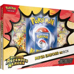 Pokemon TCG: Mega Evolution Ascended Heroes Ex Box Set of 3 Factory Sealed - Image 3