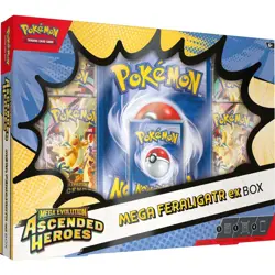 Pokemon TCG: Mega Evolution Ascended Heroes Ex Box Set of 3 Factory Sealed - Image 5