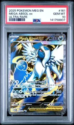 MEGA ABSOL EX 161/132 | PSA 10 | MEG EN-MEGA EVOLUTION POKEMON - Image 1