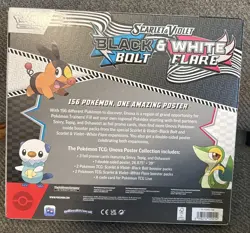POKEMON TCG BLACK BOLT & WHITE FLARE POSTER COLLECTION NEW IN BOX SHIPS ASAP - Image 2