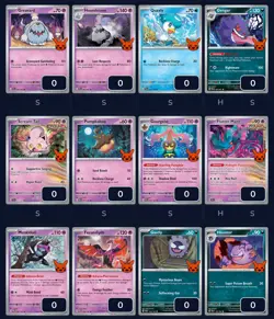 Pokemon Trick or Trade 2024 Master Set With Holos (Sleeved) - Image 4