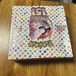 151 Japanese Booster Box SV2a Scarlet Violet Pokemon TCG SEALED/NEW (small tear) - Image 3