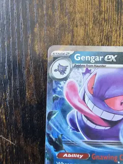 Pokemon TCG Gengar ex- Double Rare Holo 104/162 Near Mint - Image 3