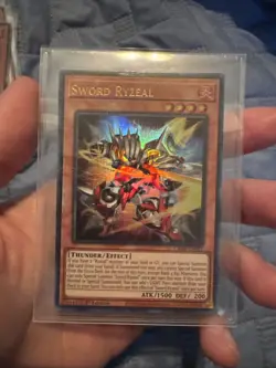 Yugioh! Sword Ryzeal - CRBR-EN001 - Ultra Rare - 1st Edition Near Mint, English - Image 1