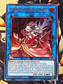 Yugioh: Aleister The Invoker Of Madness - GEIM-EN053 Ultra Rare 1st Edition LP - Image 1
