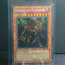 Konami YuGiOh Invader of Darkness IOC-111 Invasion of Chaos 1st Ed Secret Rare - Image 1