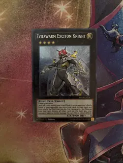 (EY) Yugioh Evilswarm Exciton Knight MP14-EN224 Secret Rare 1st Edition VLP - Image 1