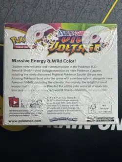 Pokemon TCG S&S Vivid Voltage Booster Box Factory Sealed New! - Image 2