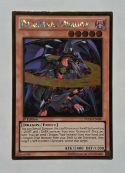 YuGiOh - Darkflare Dragon - PGLD-EN040 1st Edition - Gold Rare Holo - NM - Image 1