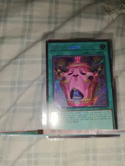 Pot of Sloth Secret Rare Holo 1st Edition CORI-EN049 konami yugioh NM Pack fresh - Image 1